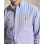 Polo Ralph Lauren - Custom Fit Striped Oxford Shirt - Blue and Pink
