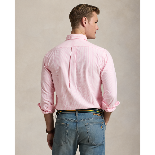 Polo Ralph Lauren - Oxford Shirt - Stripe - Rose Pink