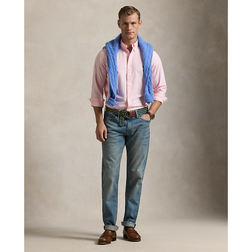 Polo Ralph Lauren - Oxford Shirt - Stripe - Rose Pink