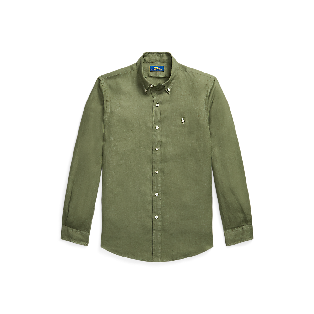 Polo Ralph Lauren - Custom Fit Linen Shirt - Garden Trail