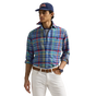 Polo Ralph Lauren - Poplin Stretch Shirt - Check - Royal/Navy Multi