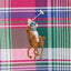 Polo Ralph Lauren - Custom Fit Plaid Oxford Shirt - Pink Blue
