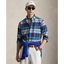 Polo Ralph Lauren - Custom Fit Plaid Oxford Shirt - Green and Blue