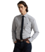 POL710974534012-Polo Ralph Lauren - Custom Fit Plaid Stretch Poplin Shirt - White