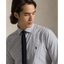 POL710974534012-Polo Ralph Lauren - Custom Fit Plaid Stretch Poplin Shirt - White