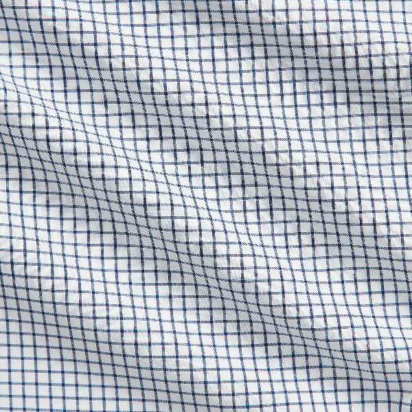POL710974534012-Polo Ralph Lauren - Custom Fit Plaid Stretch Poplin Shirt - White