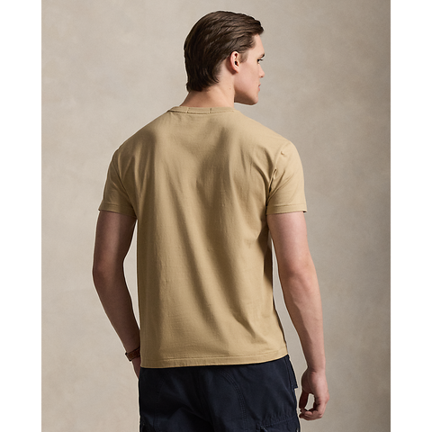 Polo Ralph Lauren - Classic Fit Polo Sport Jersey T-Shirt - Vintage Khaki