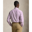 Polo Ralph Lauren - Custom Fit Striped Oxford Shirt - White Purple Stripe