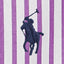 Polo Ralph Lauren - Custom Fit Striped Oxford Shirt - White Purple Stripe