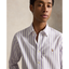 Polo Ralph Lauren - Custom Fit Striped Oxford Shirt - Thistle White