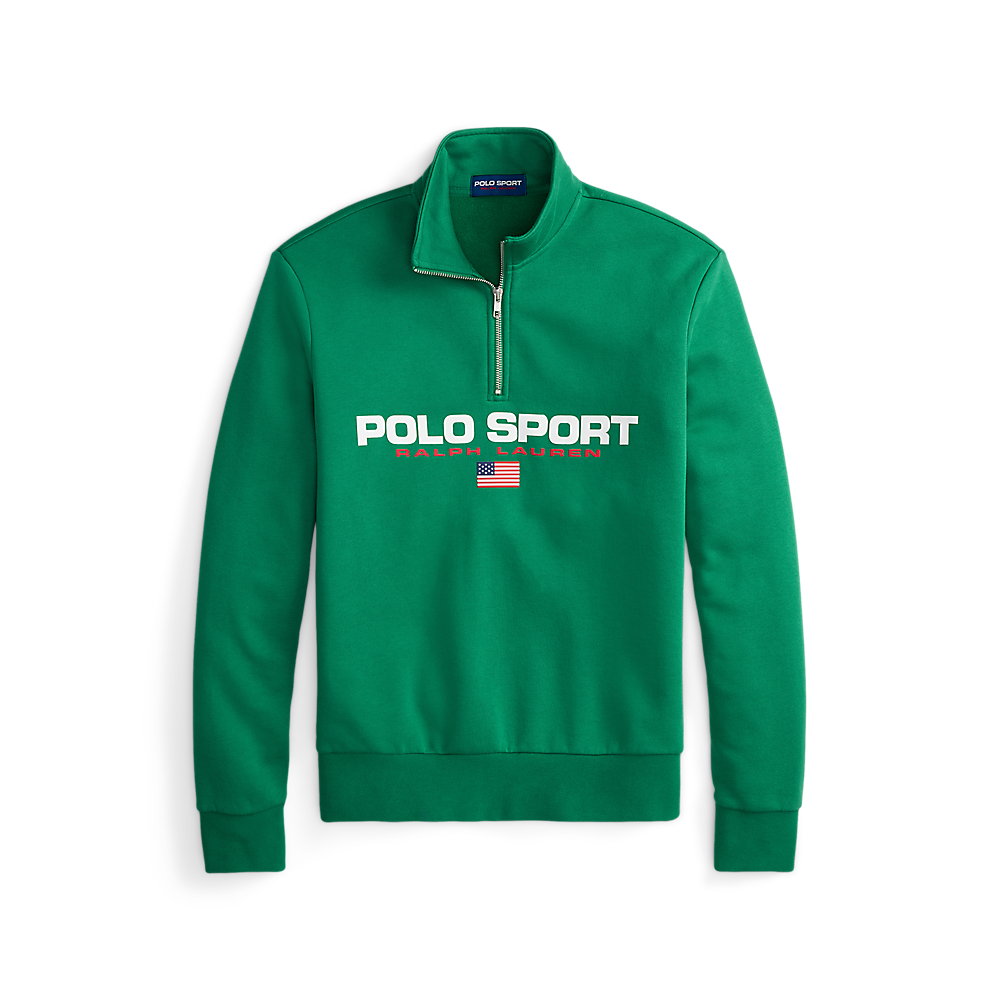 Polo Ralph Lauren - Half Zip Sweatshirt - Green White