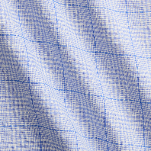 Polo Ralph Lauren - Custom Fit Plaid Linen Shirt - Blue Multi
