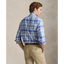 Polo Ralph Lauren - Custom Fit Check Linen Shirt - Blue Multi