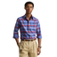 Polo Ralph Lauren - Custom Fit Plaid Oxford Shirt - Blue and Red