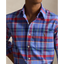 Polo Ralph Lauren - Custom Fit Plaid Oxford Shirt - Blue and Red