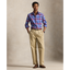 Polo Ralph Lauren - Custom Fit Plaid Oxford Shirt - Blue and Red