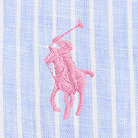 POL710P07024002-Polo Ralph Lauren - Classic Fit Oxford Shirt - Harbour Blue