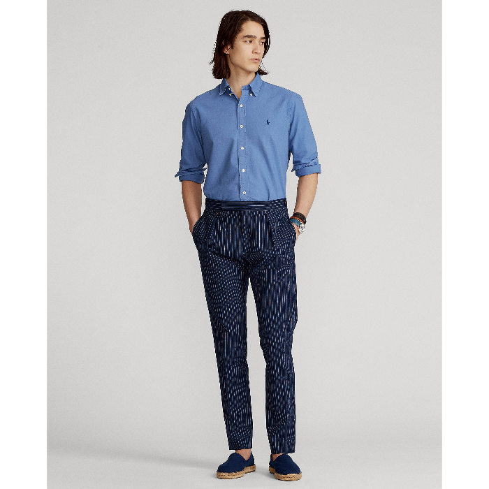 POL772290004-Polo Ralph Lauren - Classic Fit Oxford Shirt - Blue