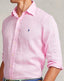 Polo Ralph Lauren - Custom Fit Linen Shirt - Bright Pink