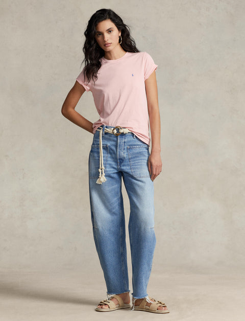 Polo Ralph Lauren - Classic Fit Cotton Jersey Crewneck T-Shirt - Pink Sand