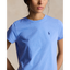 POL898698022-Polo Ralph Lauren - Classic Fit Cotton Jersey Crewneck Tee - Blue