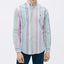 Ralph Lauren - Oxford Shirt - Multistripe - Seafoam Green Pink