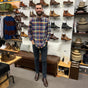 Ralph Lauren - Oxford Shirt - Check - Navy, Yellow Multi