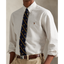 POL953704007-Polo Ralph Lauren - Clasic Fit Oxford Shirt - Beige white