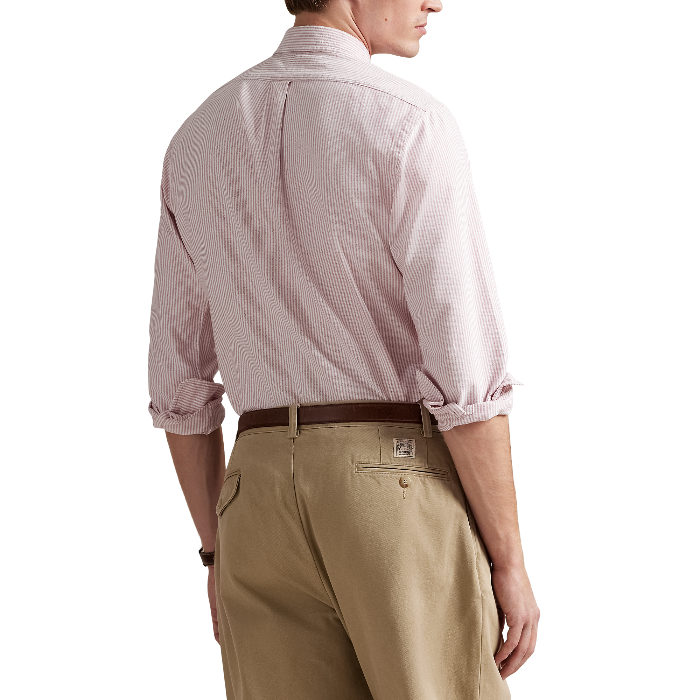POL953704009-Polo Ralph Lauren - Classic Fit Oxford Shirt - Berry