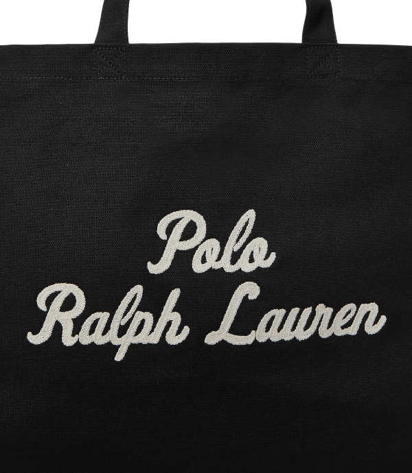 POL962436001-Polo Ralph Lauren - East West Large Tote - Black
