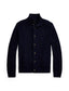 POL970292001-Polo Ralph Lauren - Waffle Knit Wool-Cotton Cardigan 
