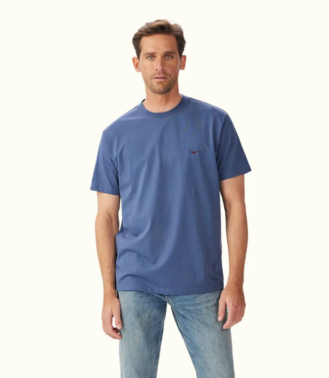 R.M.Williams - Parson T-Shirt - Vintage Indigo