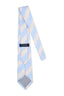 M.J. Bale - Pembroke Tie - Striped - Ivory/Blue