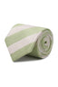 M.J. Bale - Pembroke Tie - Striped - Ivory/Green