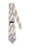 M.J. Bale - Pembroke Tie - Striped - Ivory/Latte
