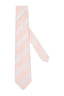 M.J. Bale - Pembroke Tie - Striped - Ivory/Pink