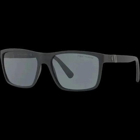 Polo Ralph Lauren - PH4133 Sunglasses - Matte Black/Grey Polarised Lenses