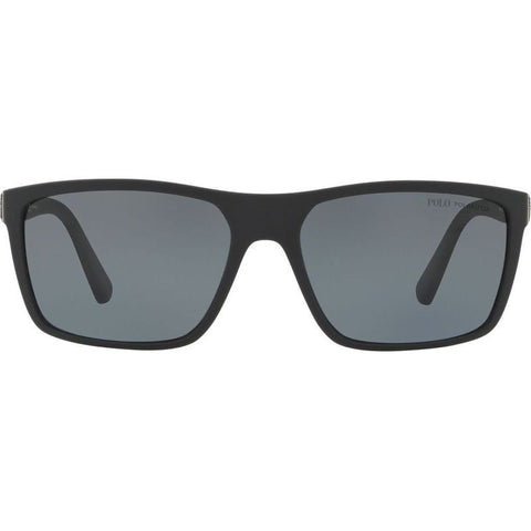 Polo Ralph Lauren - PH4133 Sunglasses - Matte Black/Grey Polarised Lenses
