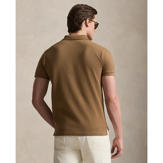 Polo Ralph Lauren - The Iconic Mesh Slim Fit Polo Shirt - Brown