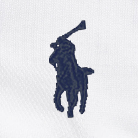 Polo Ralph Lauren - Ralph Lauren - 3 Pack Cotton Rib Crew Sock - White