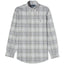 Ralph Lauren - Stretch poplin shirt - check - grey & white