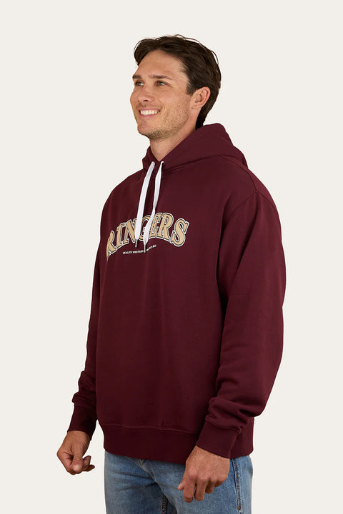 Ringers Western - Princeton Hoodie - Washed Cabernet