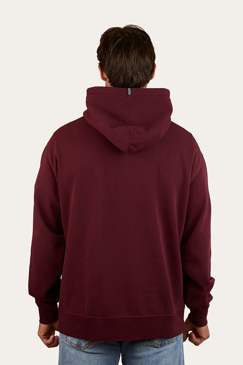Ringers Western - Princeton Hoodie - Washed Cabernet