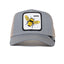 Goorin Bros - Animal Trucker Cap - Queen Bee - Slate  Grey