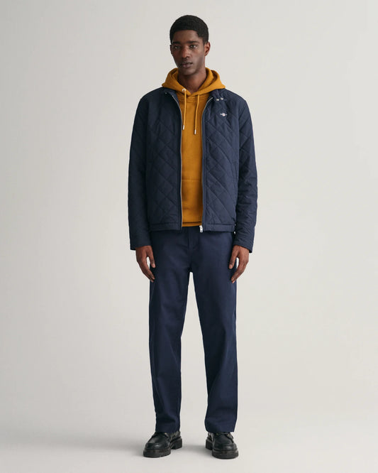 GANT - Quilted Windcheater - Evening Blue