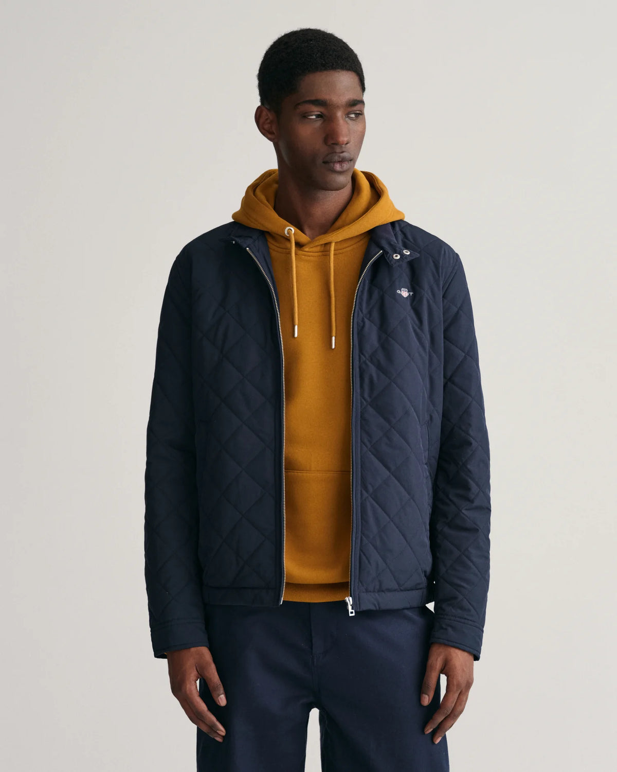 GANT - Quilted Windcheater - Evening Blue