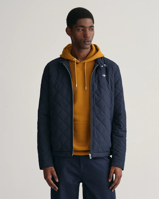 GANT - Quilted Windcheater - Evening Blue