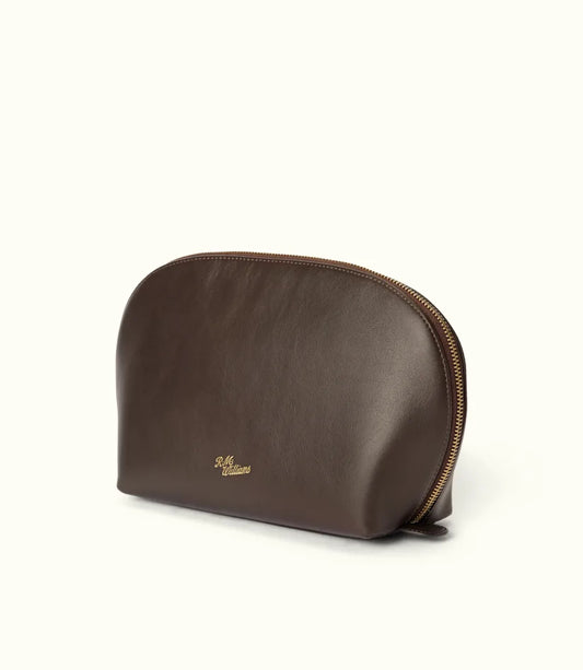 R.M.Williams - Lucinda Large Cosmetic Case - Dark Chocolate