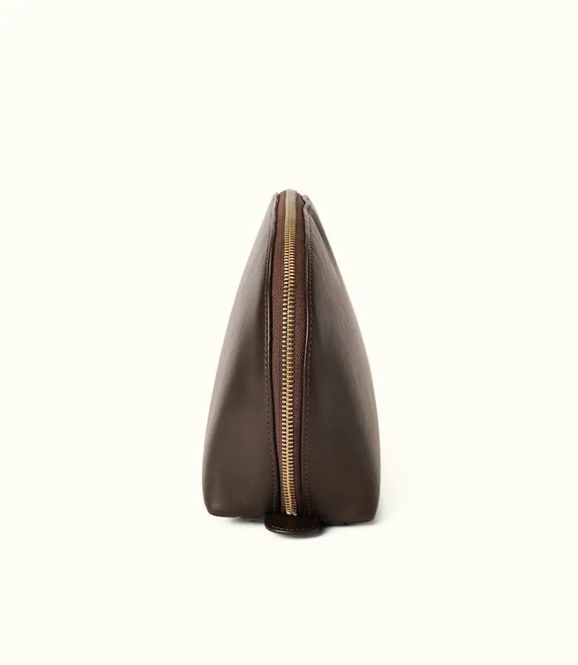 R.M.Williams - Lucinda Large Cosmetic Case - Dark Chocolate