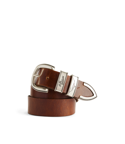 R.M.Williams - Rope Drover Belt - Caramel
